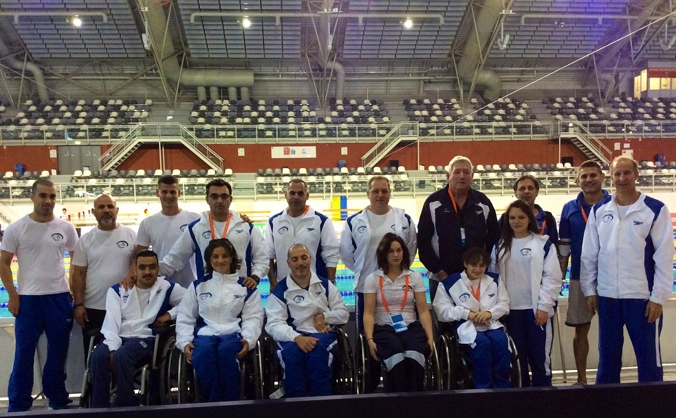 נבחרת השחייה הפראלימפית באליפות אירופה בהולנד 2.8.14  צילום נח רם.